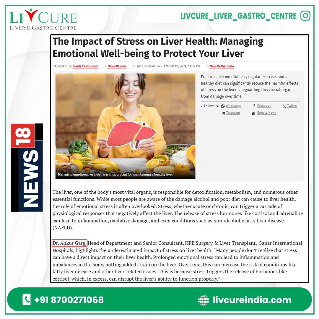 The Surprising Link Between Stress and Liver Health