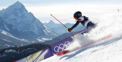 Sweet redemption for Mikaela Shiffrin, who wins Olympic gold : NPR