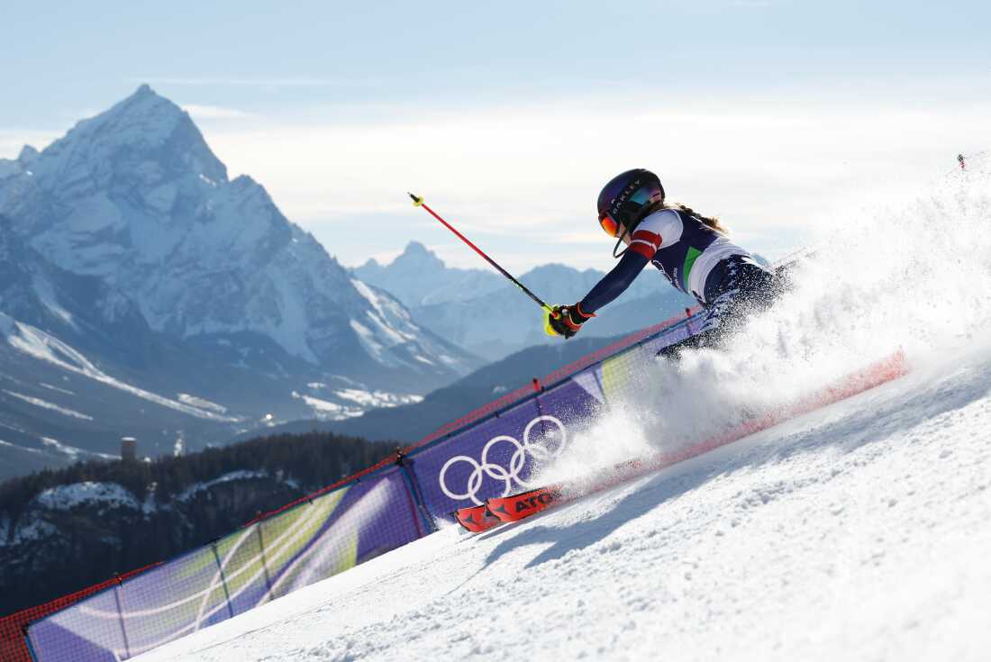 Sweet redemption for Mikaela Shiffrin, who wins Olympic gold : NPR