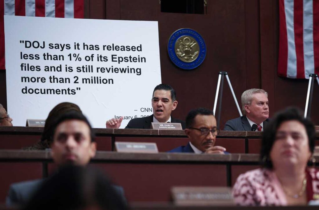 Democrats want answers from DOJ about missing Trump Epstein files : NPR