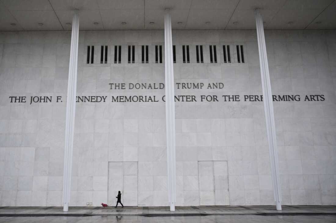 Kennedy Center memo details cosmetic changes and facility repairs : NPR