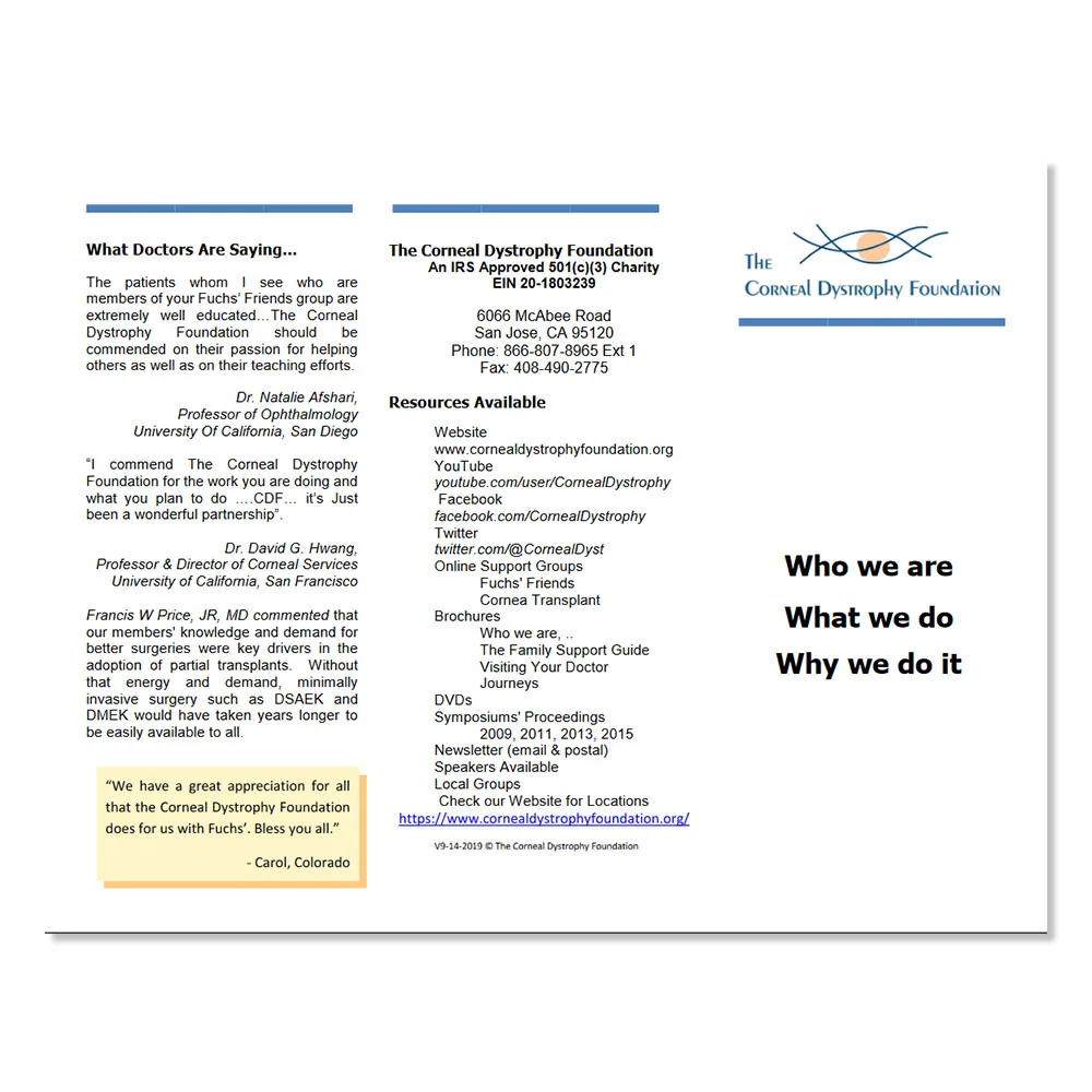 What They Do and Why We Need Them