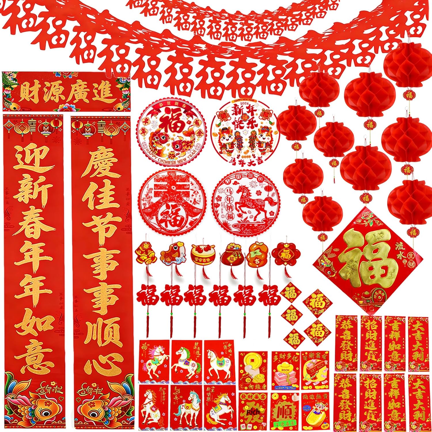 Chinese New Year wall decor