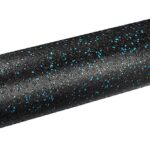 Amazon Basics High Density Foam Roller for Exercise and Recovery, 36 Inches, Blue Speckled