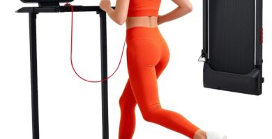 Electric Walking Pad with Handle Bar, 3.5HP Compact Walking Pads Treadmill with Handles, 0.6-10.0MPH Portable Small Treadmills for Home Office Apartment Small Spaces, 400LBS with Big Screen Electric Walking Pad with Handle Bar, 3.5HP Compact Walking Pads Treadmill with Handles, 0.6-10.0MPH Portable Small Treadmills for Home Office Apartment Small Spaces, 400LBS with Big Screen