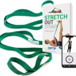 OPTP The Original Stretch Out Strap with Exercise Book, for Flexibility and Mobility Exercises. Stretch Out Straps for Physical Therapy, Yoga Stretching Strap and Knee Therapy Strap. Made in the USA