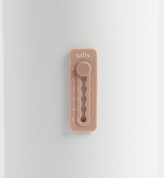 Tally Silicone Hydration Tracker (Adhesive Tracking Accessory adheres to Any Reusable Water Bottle)