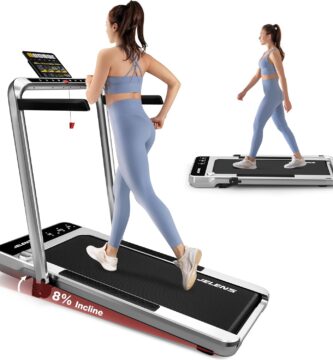 Treadmill for Home, Walking Pad Treadmill with Incline, 2-in-1 Portable Walking Pad with Handle Bar, 330LBS Weight Capacity 2.5HP Folding Treadmills with Gesture Sensing Treadmill for Home, Walking Pad Treadmill with Incline, 2-in-1 Portable Walking Pad with Handle Bar, 330LBS Weight Capacity 2.5HP Folding Treadmills with Gesture Sensing