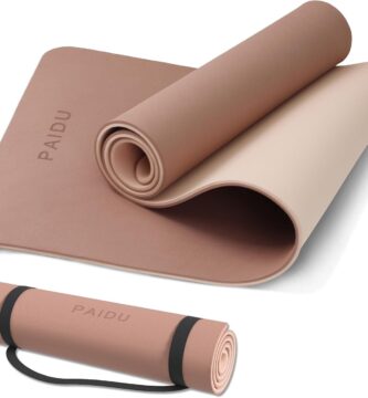 Yoga Mat Non Slip Anti-tear,extra thick-2/5 inch（10MM）High Resiliency Professional POE Yoga Mats for Women Men Kids,72″x24″inch,Workout, Yoga, Pilates and Floor Exercise, with Carrier Strap