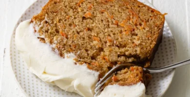 Brown Butter Carrot Cake with Honey Cream Cheese Frosting