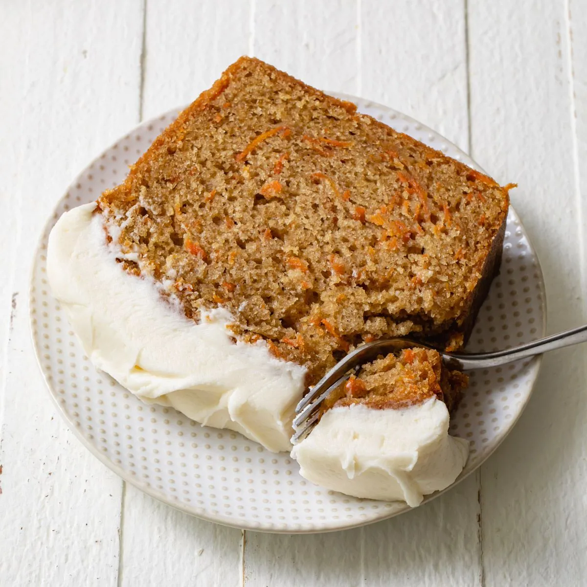 Brown Butter Carrot Cake with Honey Cream Cheese Frosting