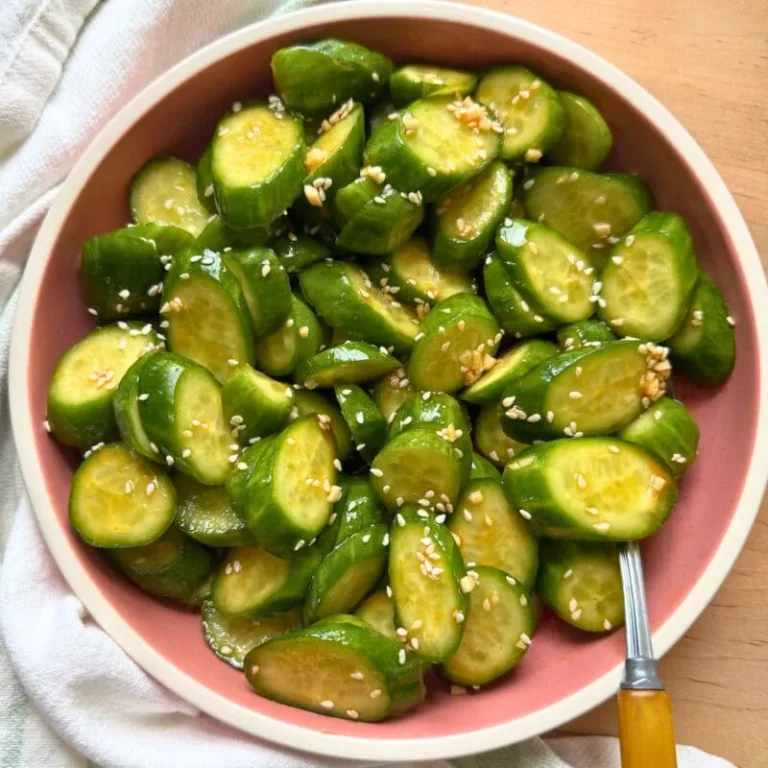 Spicy Asian Cucumber Salad Recipe