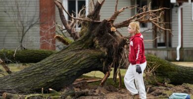 Suspected tornadoes kill 6 in Michigan, Oklahoma : NPR