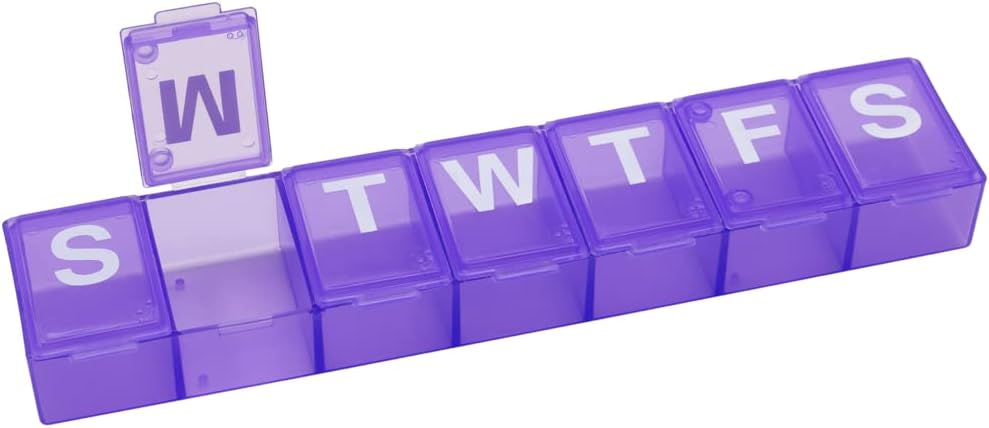 pill organizer weekly
