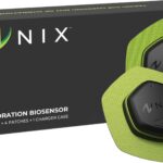 Nix Hydration Biosensor Starter Kit – Wearable Sweat Sensor Tracks Fluid Loss, Real-Time Alerts, Reusable Pod, Single-Use Patches, Bluetooth Fitness Device for Athletes, Runners, Cyclists, Triathletes