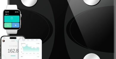 Scale for Body Weight and Fat Percentage, RunSTAR Digital Accurate Bathroom Smart Scale with Large Display, FSA&HSA Eligible 13 Body Composition Analyzer Sync App