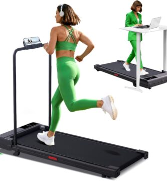 Walking Pad with Handle Bar and Incline, 3.0HP Portable Compact Walking Pads Treadmills with Handles for Home Small, 0.6-7.6MPH Electric Treadmills for Apartment/Home Small Spaces, 350LBS