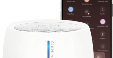 White Noise Machine,Sound Machine for Sleeping,Sleep Aid for Adults Baby,18 Non-Looping Sounds,ZenNap App Included 500+ Hi-Fi Audios,8-Sounds Mixing,Office,Travel,Home White Noise Machine,Sound Machine for Sleeping,Sleep Aid for Adults Baby,18 Non-Looping Sounds,ZenNap App Included 500+ Hi-Fi Audios,8-Sounds Mixing,Office,Travel,Home