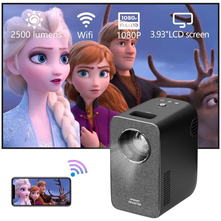 This Mid-Range Portable Projector With Detachable Speakers Is 0 Off Right Now