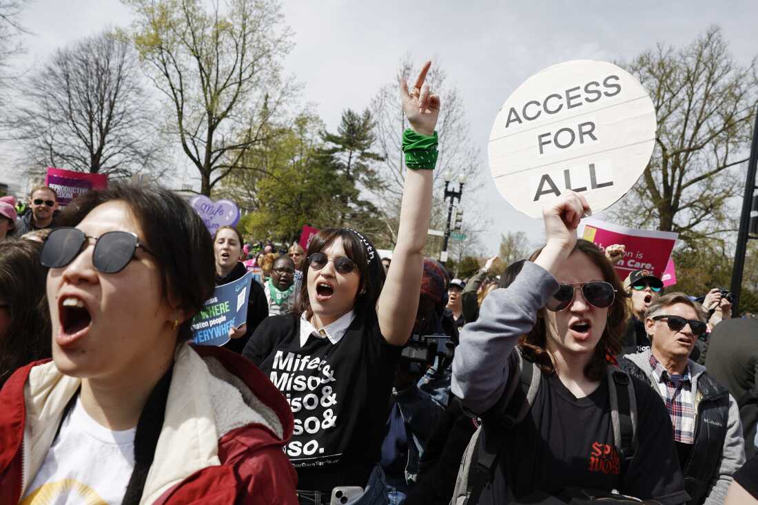 Telehealth abortion remains available for now, after a judge’s ruling : NPR