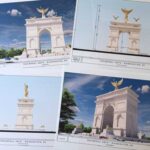 Triumphal arch design plans unveiled by Trump : NPR