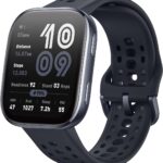 Amazfit Bip 6 Smart Watch 46mm, 14 Day Battery, 1.97″ AMOLED Display, GPS & Free Maps, AI, Bluetooth Call & Text, Health, Fitness & Sleep Tracker, 140+ Workout Modes, 5 ATM Water-Resistance, Black