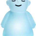 Mindfulness Meditation Anxiety & Stress Relief Tool for Women Men- Relaxing for Adults Kids – Upgraded 2 in 1 Touch Breathing Night Light