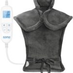 RENPHO Mothers Day Gifts for Mom, Electric Heating Pad – 6 Heat Levels for Neck Shoulder and Back, Weighted Pad for Snug Fit, ETL Safety Certified for Cold Nights and Winter, FSA Eligible