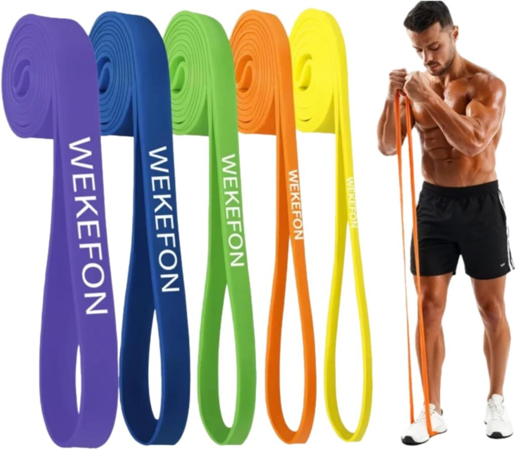 Resistance Bands Set, Pull Up Assist Bands – Stretch Resistance Band – Mobility Band Powerlifting Exercise Bands for Resistance Training, Physical Therapy, Home Workouts