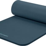 Retrospec Solana Yoga Mat 1″ Thick w/Nylon Strap for Men & Women – Non Slip Exercise Mat for Home Yoga, Pilates, Stretching, Floor & Fitness Workouts