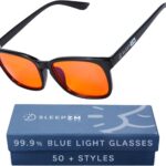 Sleep ZM Blue Light Blocking & Light Sensitivity Glasses – 8 Lens Types for Comfort, Relaxation, Sleep & Relief – 50+ Styles
