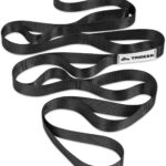 Trideer Non-Elastic Stretching Strap with Loops for Physical Therapy & Rehab, Knee Hip Leg ROM Post-Surgery, Yoga Strap for Stretching, Leg Lifter Strap Mobility Aid, Hamstring Calf Back