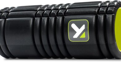 TriggerPoint Grid 1.0 Foam Roller – 13″ Multi-Density Massage Roller for Deep Tissue & Muscle Recovery – Relieves Tight, Sore Muscles & Kinks, Improves Mobility & Circulation – Targets Key Body Parts