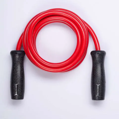 Elite Jumps Muay Thai 2.0 Weighted Jump Rope – Designed for High-Intensity Training, Muay Thai, & MMA Workouts – Heavy 1.3lb PVC Jump Ropes for Fitness