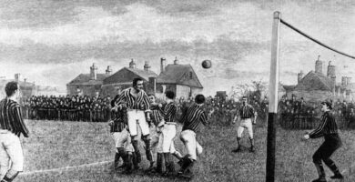 Far removed from today’s global juggernaut, soccer was born in the well-heeled boarding schools of 19th-century England Far removed from today’s global juggernaut, soccer was born in the well-heeled boarding schools of 19th-century England