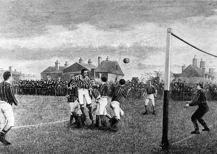 Far removed from today’s global juggernaut, soccer was born in the well-heeled boarding schools of 19th-century England