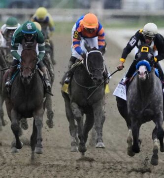 Napoleon Solo wins the Preakness at Laurel Park : NPR