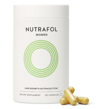 Nutrafol Women’s Hair Growth Supplements, Ages 18-44, Clinically Tested for Visibly Thicker and Stronger Hair, Dermatologist Recommended – 1 Month Supply Nutrafol Women’s Hair Growth Supplements, Ages 18-44, Clinically Tested for Visibly Thicker and Stronger Hair, Dermatologist Recommended – 1 Month Supply