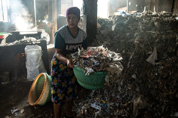 A lot of ‘recycled’ plastic is being burned overseas – and causing widespread pollution linked to health problems