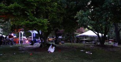 At least 12 people shot at an Ohio festival and a search for suspects is still ongoing, police say : NPR