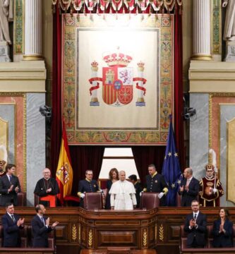 In speech to Spanish parliament, pope demands respect for the dignity of all people : NPR